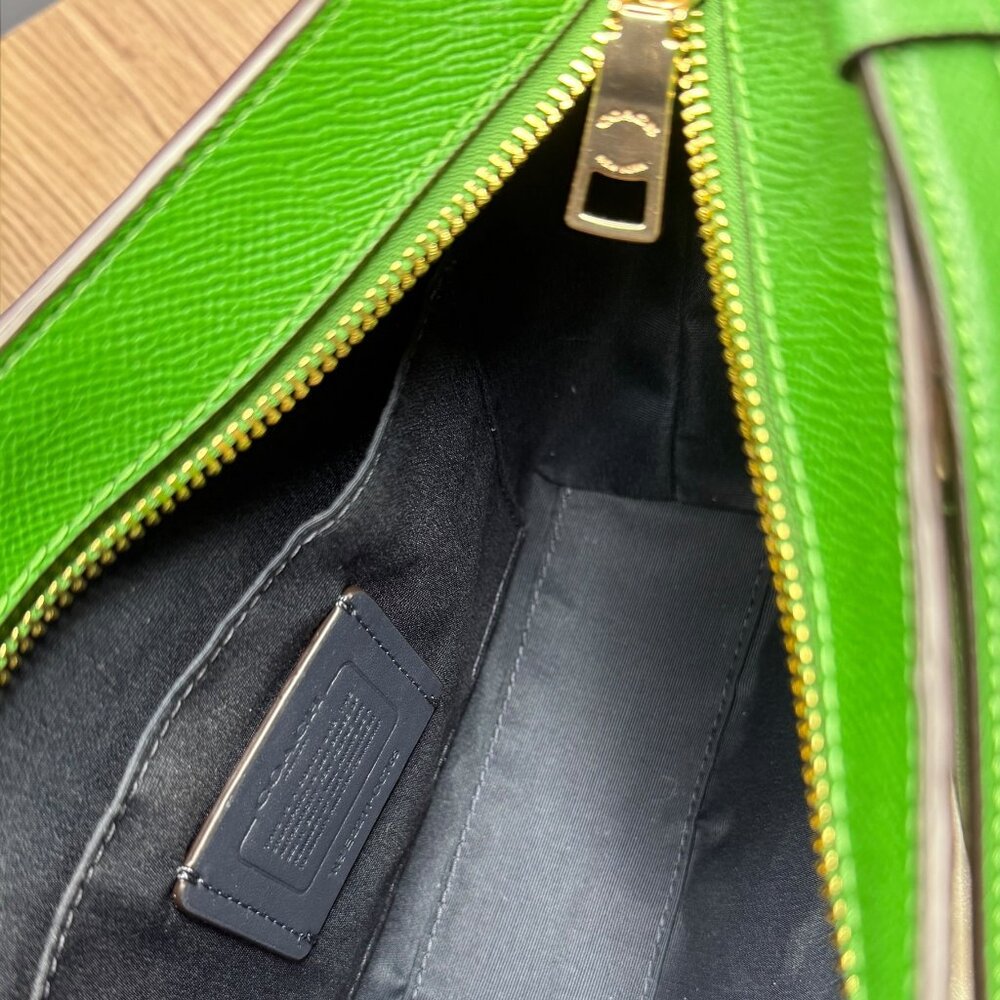 Coach 2022 Alice Satchel in Color block - Picture 7 of 11